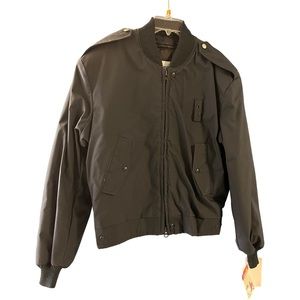 NWT VTG Martins Martech Black Thinsulate Atlanta Fire Rescue Parka Jacket Men L